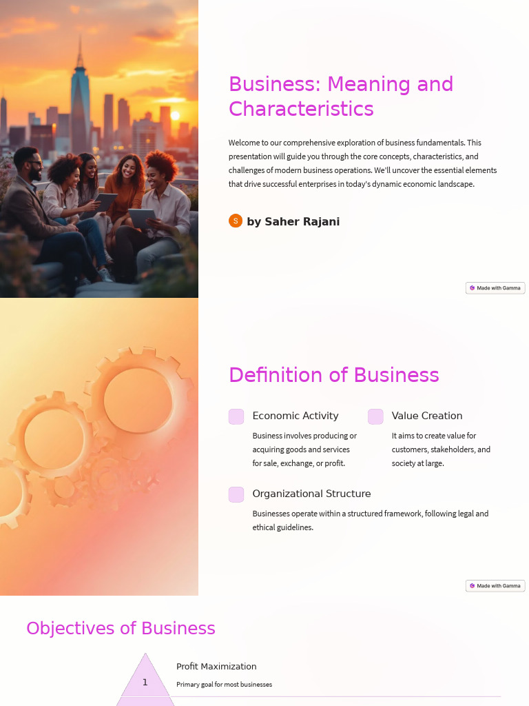 Unit 1 3 business meaning and characteristics pdf business innovation