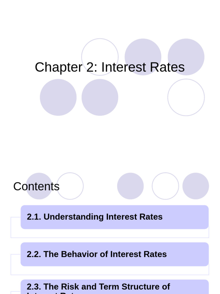 Understanding Interest Rates and Behavior | PDF | Yield Curve | Interest