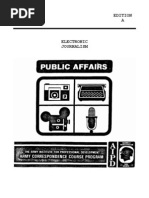 Download US Army Journalist Course DI0350-A - Electronic Journalism I by Georges SN8163846 doc pdf