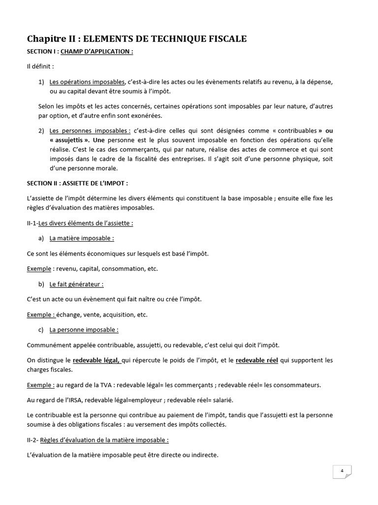 Différences entre contribuable et redevable | PDF | Impôts | Taxe sur ...