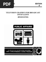 Download US Army Journalist Course DI0390-8 - Television Graphics for Broadcast Journalists by Georges SN8163900 doc pdf
