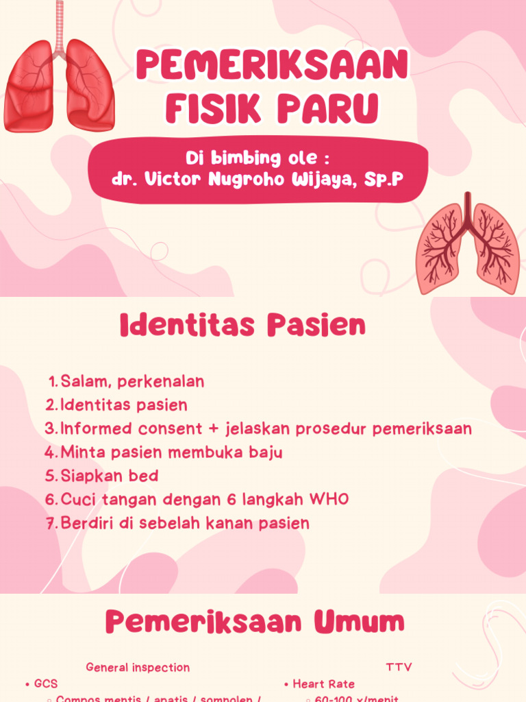 Pemeriksaan Fisik Paru-2 | PDF