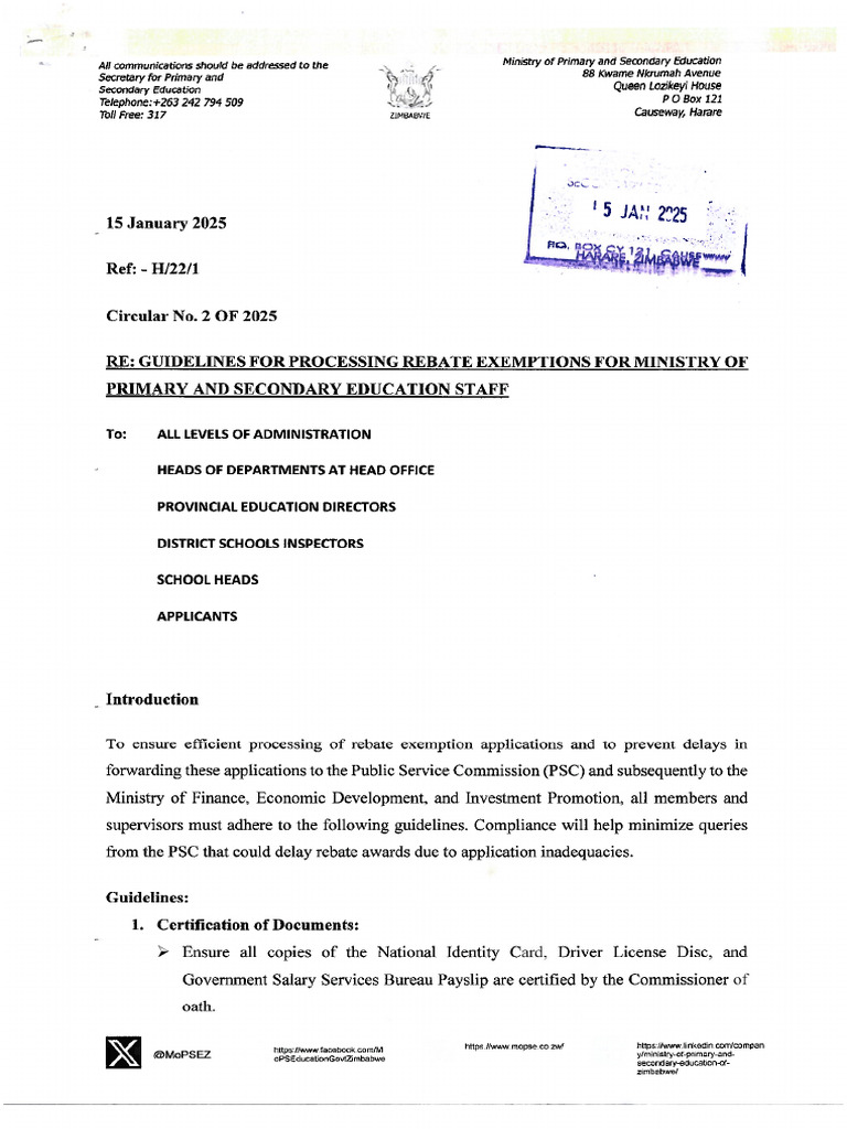 Rebate Guidelines | PDF