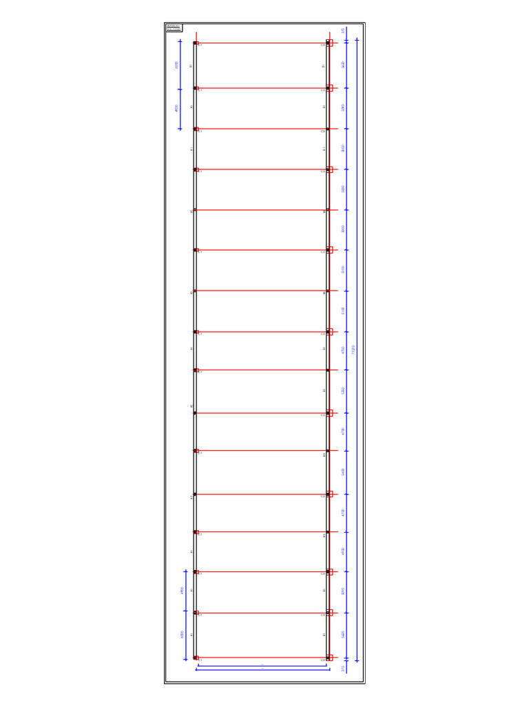 D1 RCC Centreline and Beam Layout | PDF