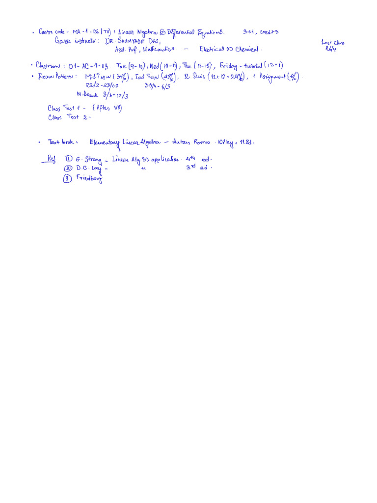 Notes 1 | PDF