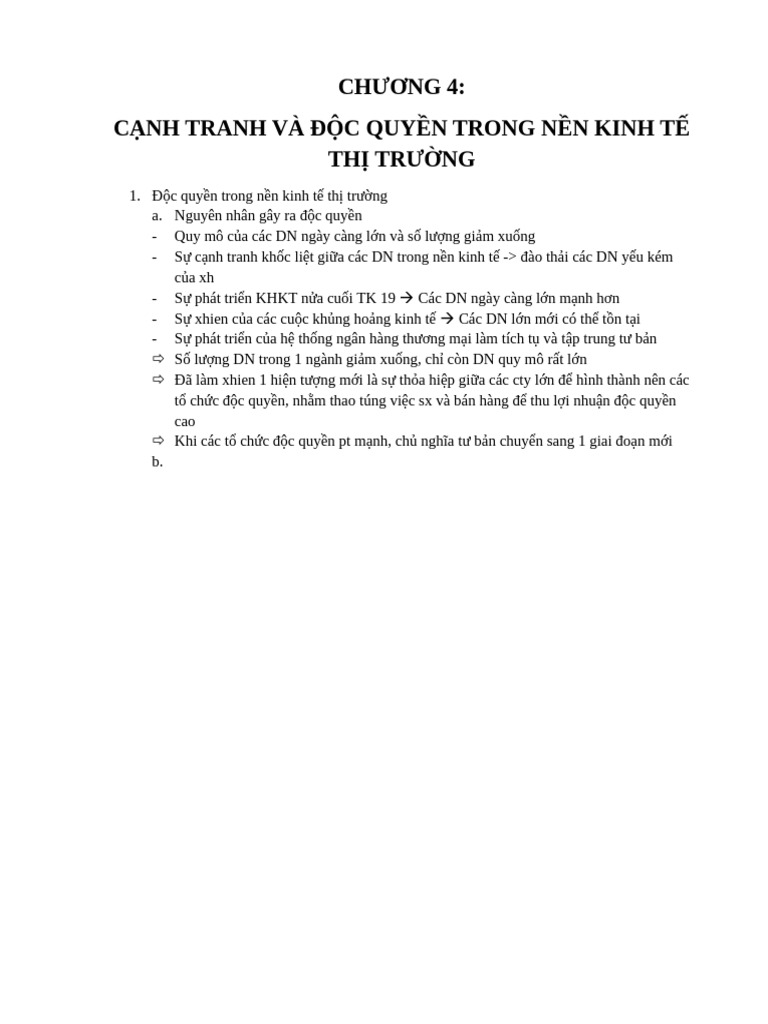 KTCT Chương 4 | PDF