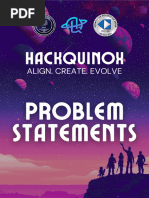 Hackathon Problem Statements | PDF