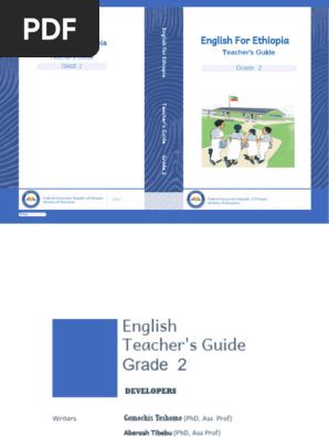 ENGLISH G - 2 Teachers Guide Final Version | PDF | Teachers | Word