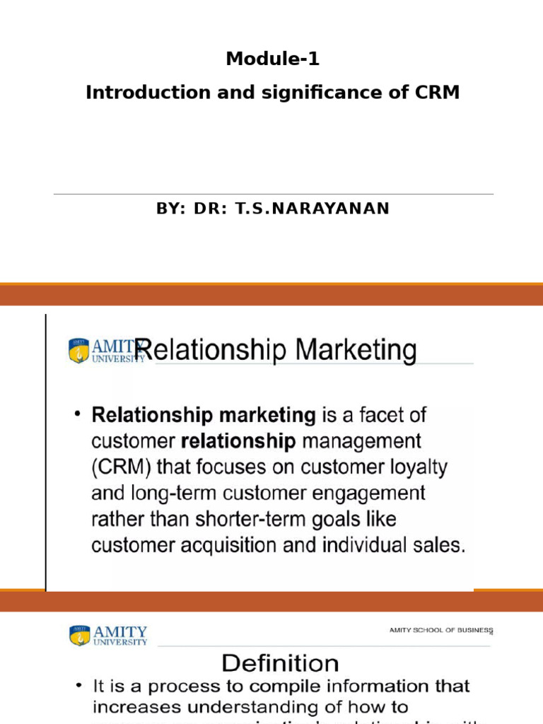 CRM Models: IDIC, QCI, and Payne's Process | PDF | Customer ...