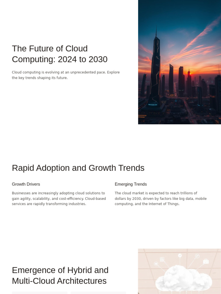Future Cloud Trends: 2024-2030 Insights | PDF | Cloud Computing ...