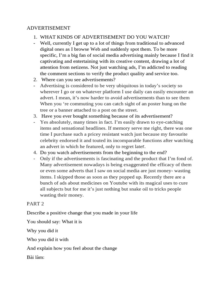 ADVERTISEMENT | PDF | Advertising