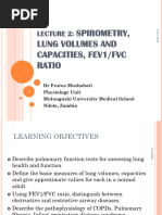 Spirometry Test Results and Interpretation | PDF