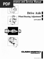 Axle Wheel Bearing Installation Specs | PDF | Axle | Automotive ...