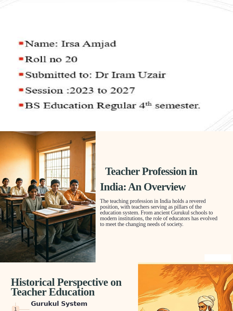 Teacher Education in India: Overview & Challenges | PDF | Teachers ...