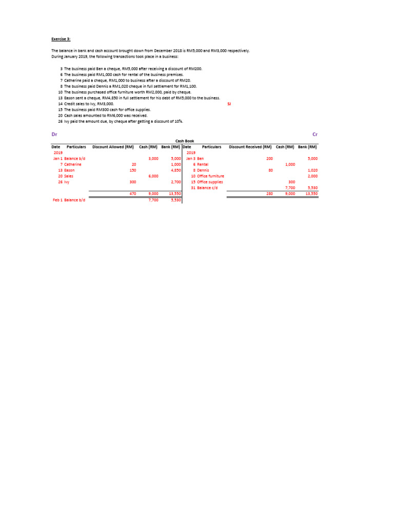 (Solution) Exercise 3 | PDF | Service Industries | Private Sector