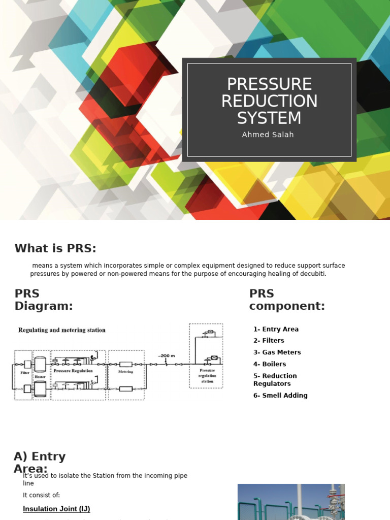 Pressure Reduction System Overview | PDF | Valve | Flow Measurement
