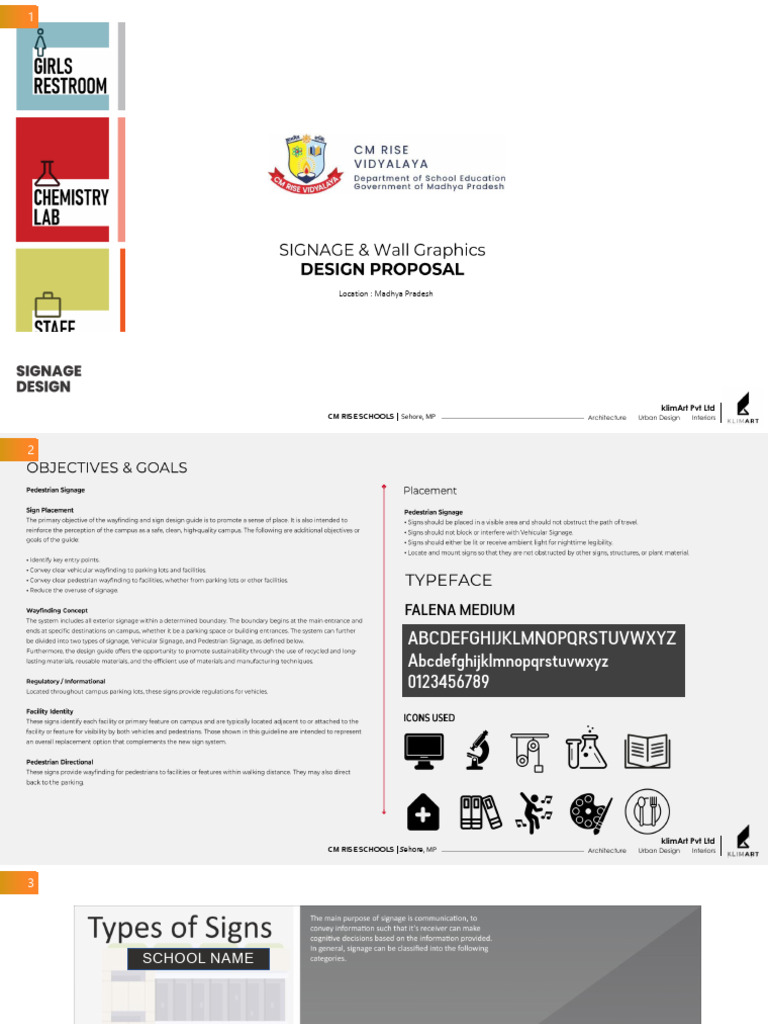 Signages | PDF | Environmental Design | Design