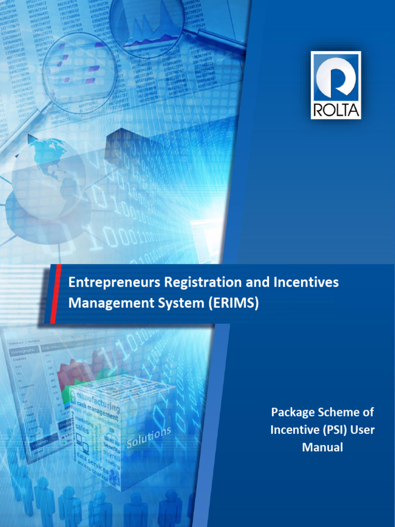 ERIMS PSI User Manual Guide | PDF | Computer File | Small And Medium ...