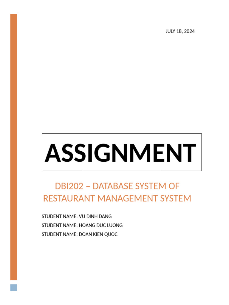 Project Database | PDF