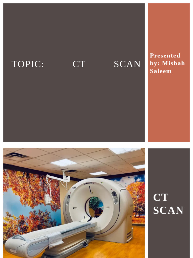 Understanding CT Scans: Uses and Risks | PDF