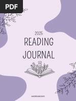 Reading Journal | PDF