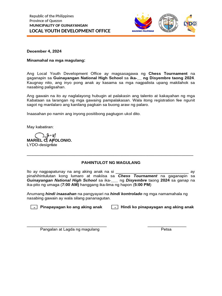 Waiver Chess | PDF