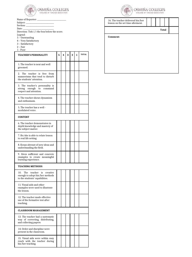 Criteria | PDF