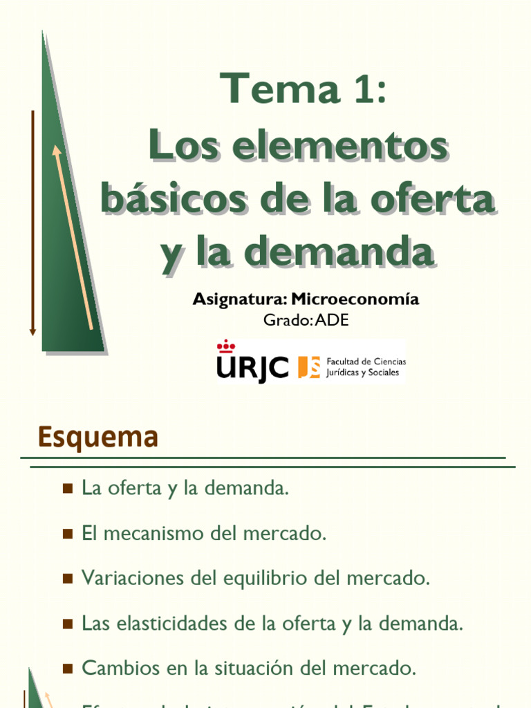 Oferta y demanda en microeconomía | PDF | Oferta y demanda | Oferta ...