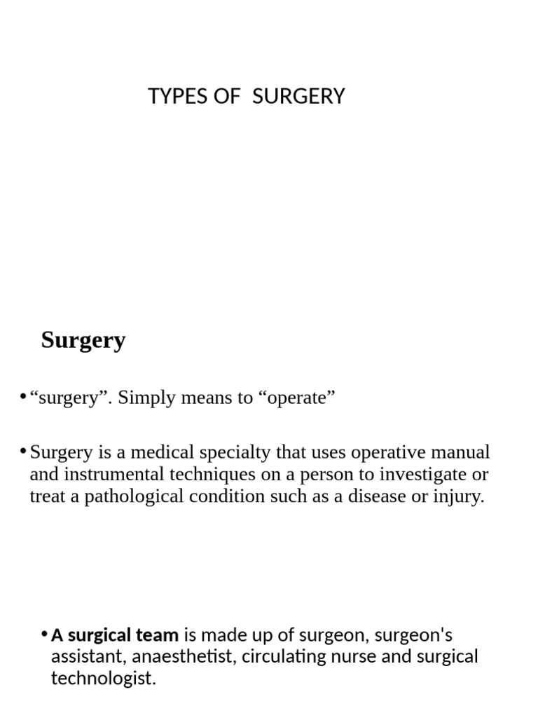 Pre - Operative Care | PDF | Surgery | Patient