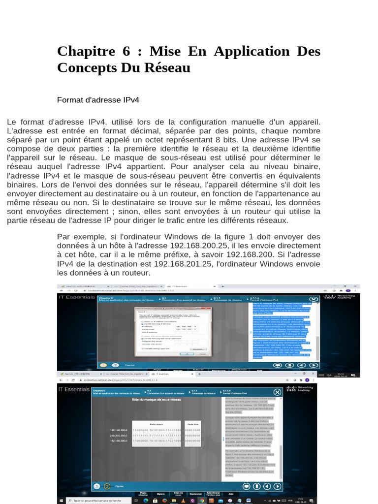 Concepts d'adressage IP : IPv4 et IPv6 | PDF | Adresse IP | I Pv6