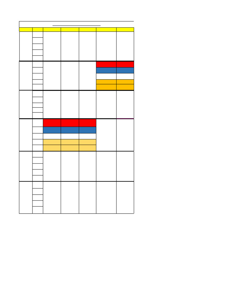 Chembur XI Standard Time Table | PDF