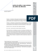 REDES COMO PERSPECTIVA DE ANÁLISE E COMO ESTRUTURA DE GOVERNANÇA