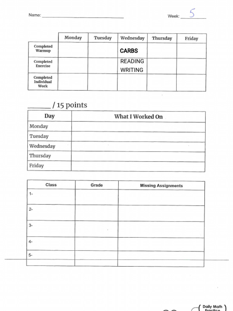 Weekly Assignment Overview and Activities | PDF | Trees | Forests