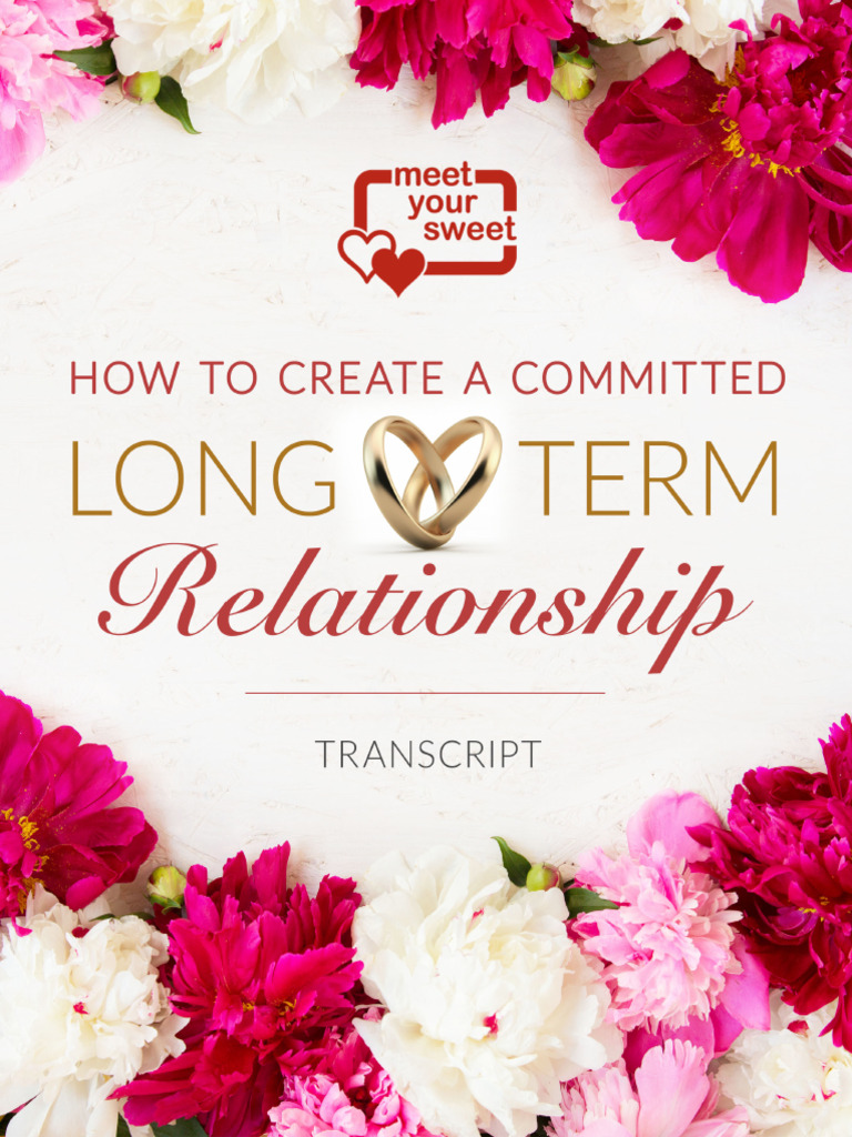 Secrets to Lasting Love and Commitment | PDF | Romance (Love) | Psychology