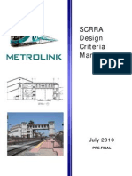 Metrolink SCRRA Design Criteria Manual
