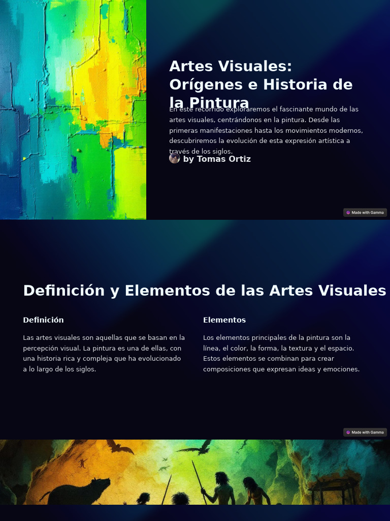 Historia y Evolución de la Pintura | PDF | Pinturas | Expresionismo