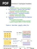 Liang Fu Et Al - Majorana Fermions in Topological Insulators