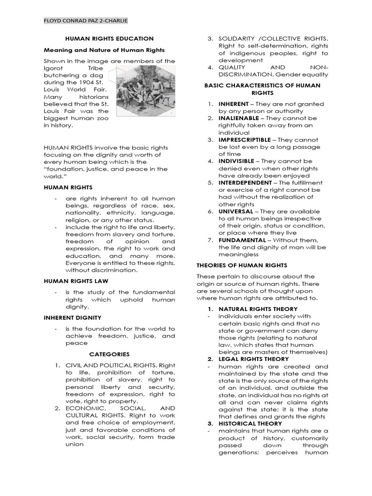 Understanding Human Rights Fundamentals | PDF | Human Rights | Search ...