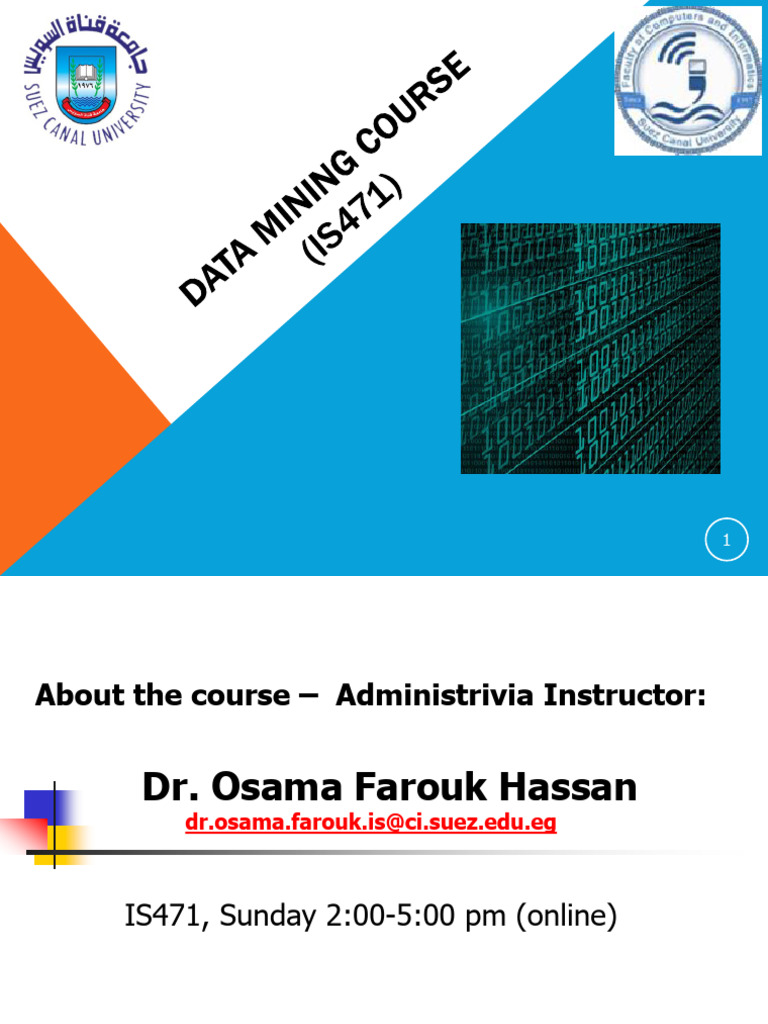 001lecture - 1 Introduction-1 | PDF | Data Mining | Relational Database