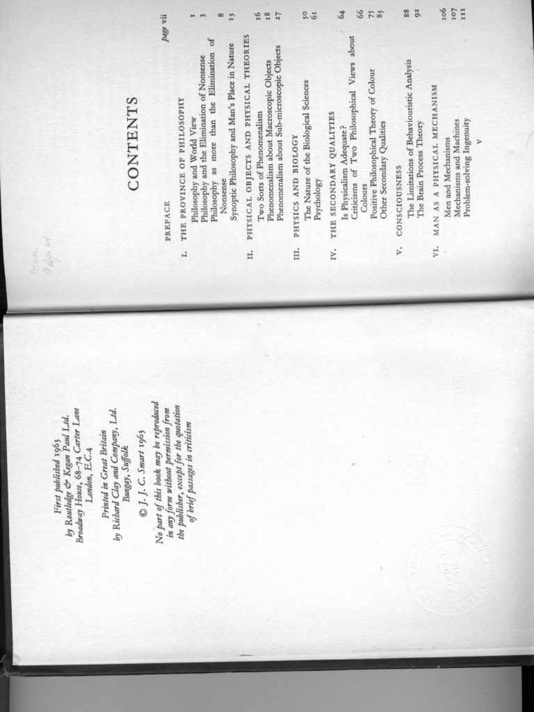 Smart - Philosophy and Scientific Realism | PDF