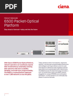 Ciena 6500 RLS: Scalable Photonic Solutions | PDF | Fiber Optic ...