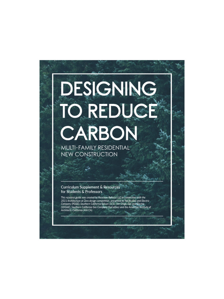 Designing To Reduce Carbon | PDF | Solar Power | Photovoltaic System
