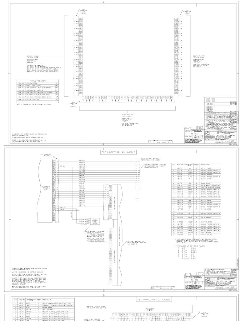 Allison Wiring Diagram PDF allison 1000 transmission wiring diagram 