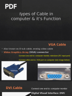 Visual Guide to Computer Cables | PDF