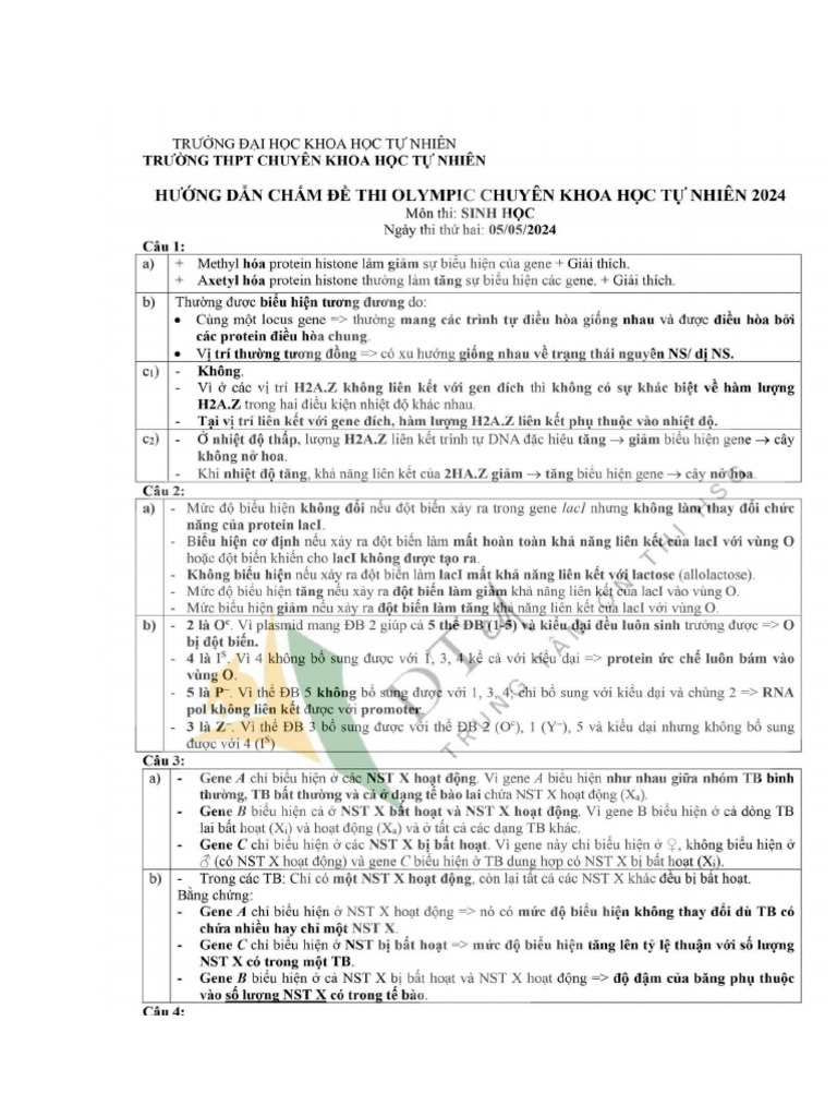 HDC Olympic KHTN 5.5.2024 | PDF