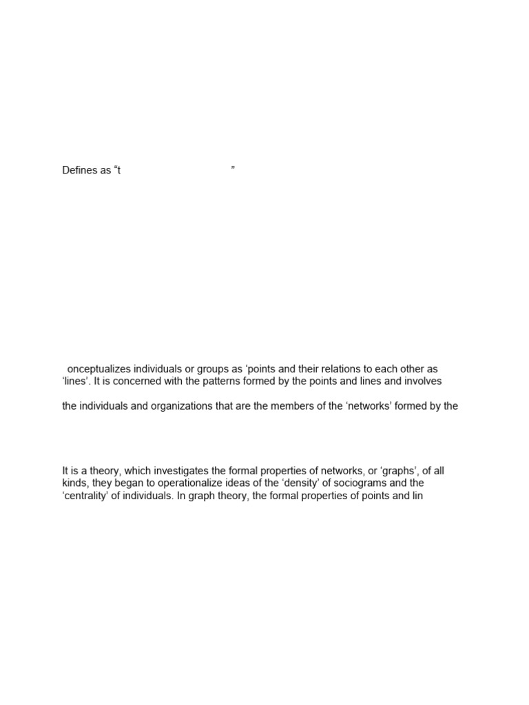 Social Networks | PDF | Social Network | Communication