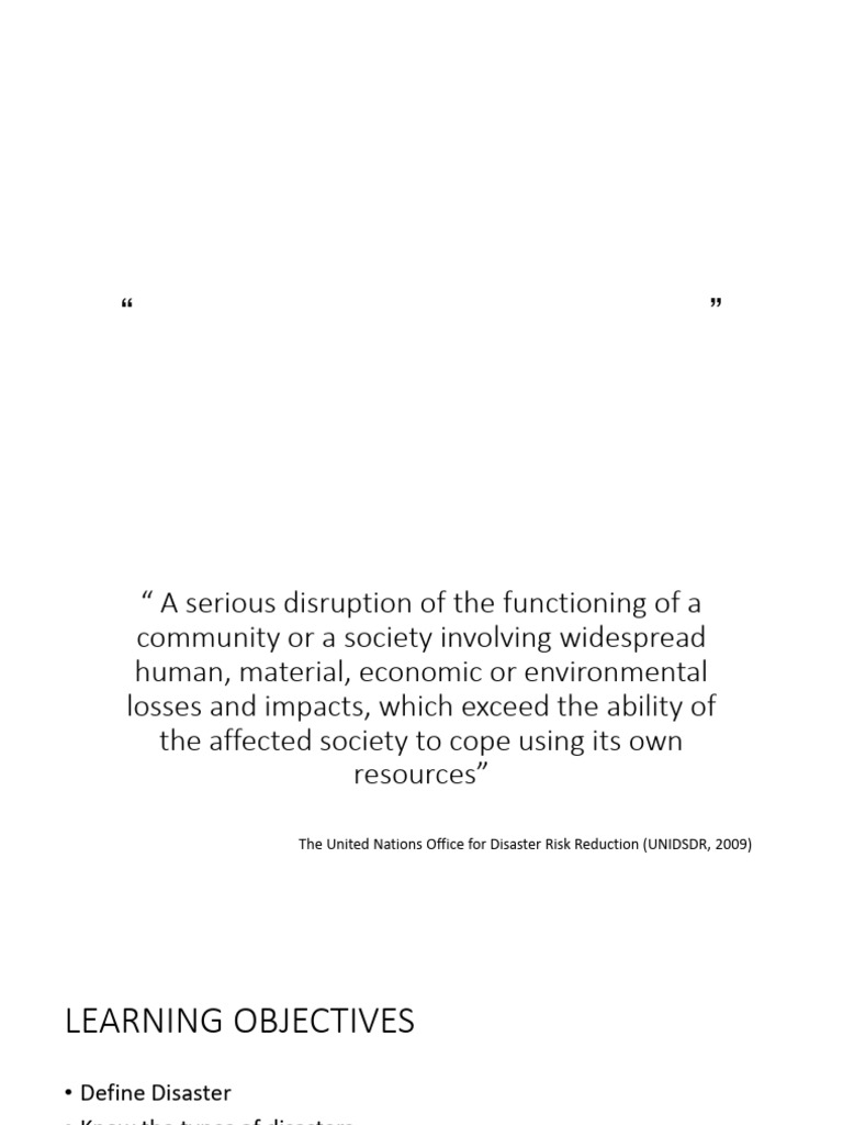 Disaster Management Essentials | PDF | Natural Disasters | Emergency ...