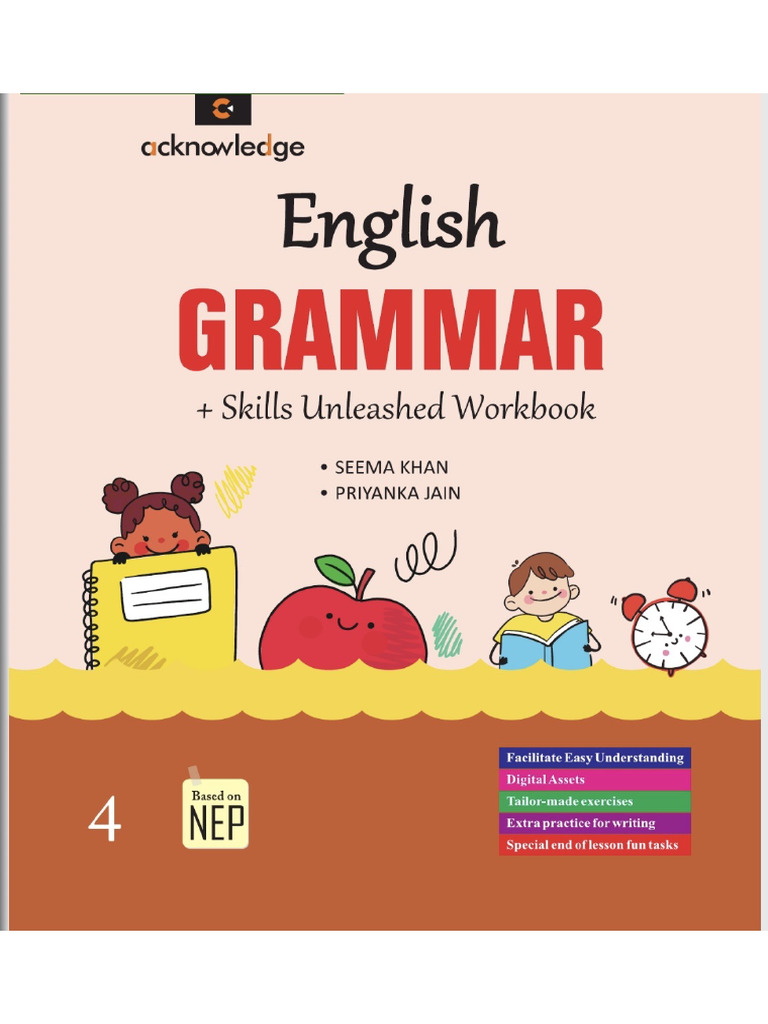 Class 4 English Grammmar by Acknowledge Teachers Resource Pack | PDF