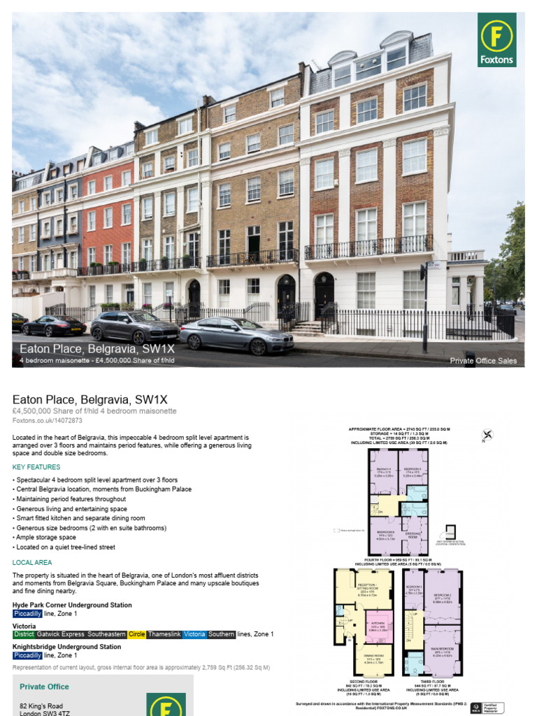 3 Eaton Place | PDF | Apartment | Home