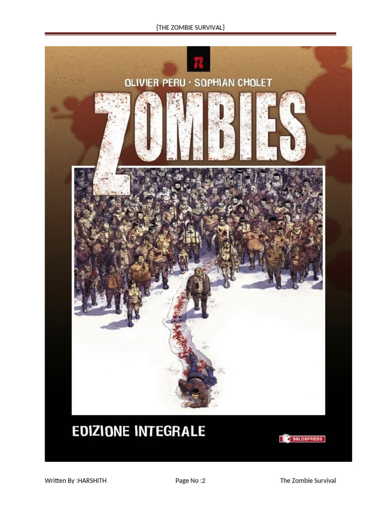 THE ZOMBIE SURVIVAL | PDF